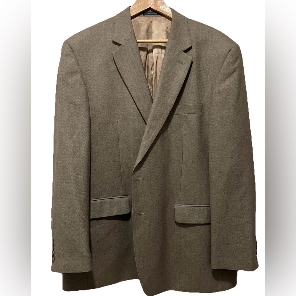 Ralph Lauren Men’s Tan Brown Blazer Sport Coat Size 46R - Picture 3 of 10